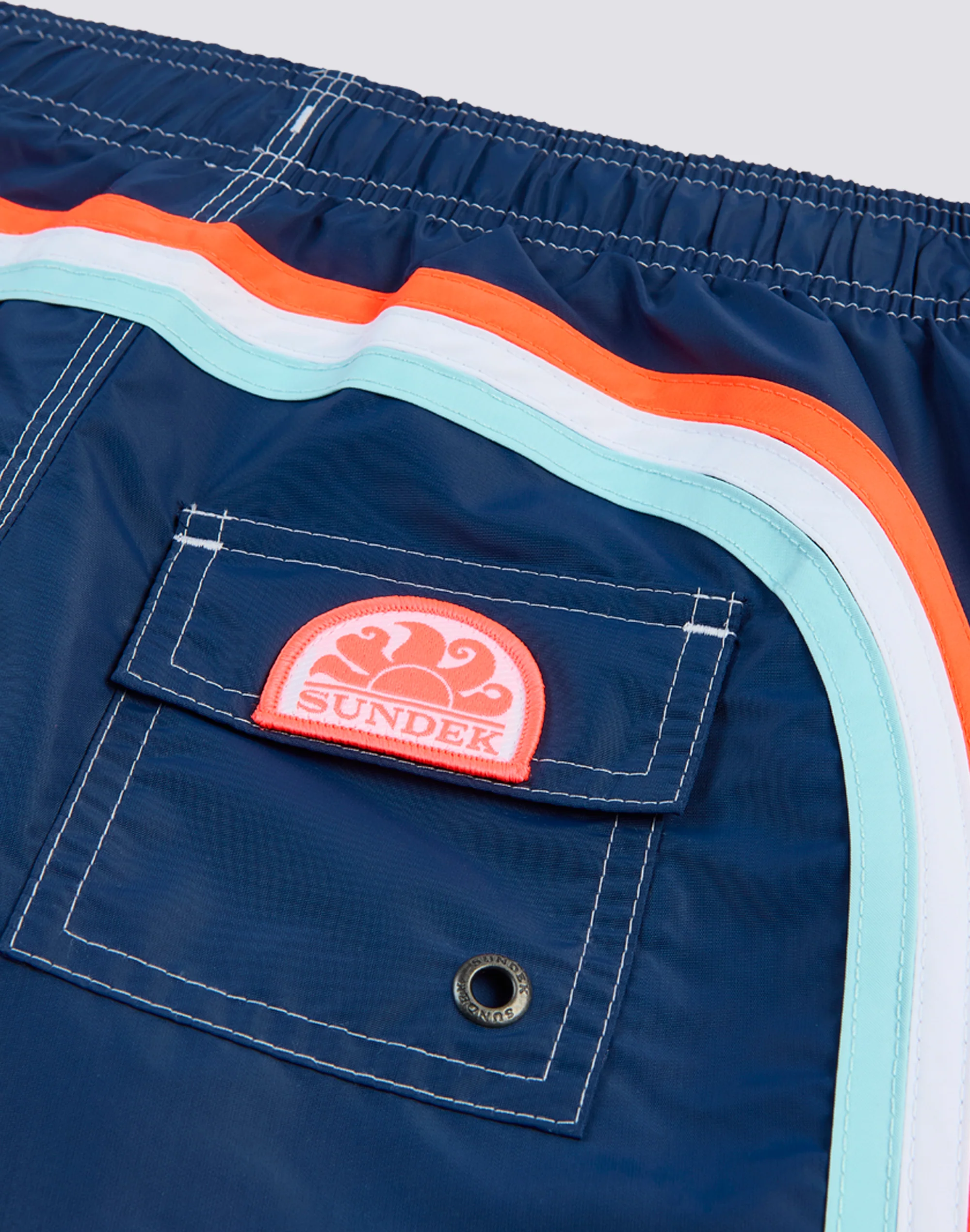 BOY’S SWIMSHORTS SHORT ELASTICATED WAIST ICONIC TAFFETA - Image 3