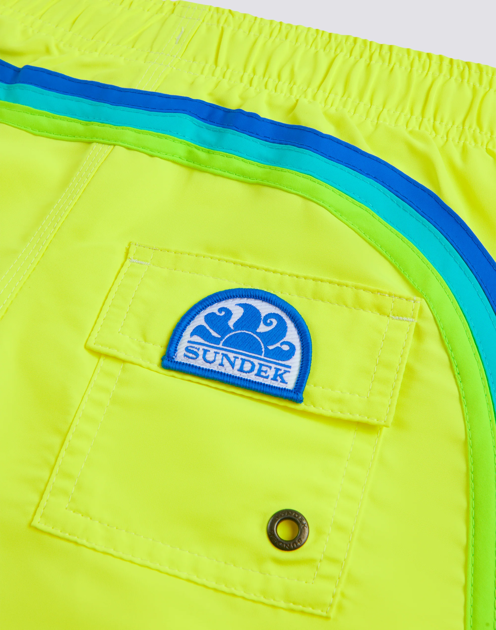 BOY’S SWIMSHORTS SHORT ELASTICATED WAIST ICONIC TAFFETA - Image 3