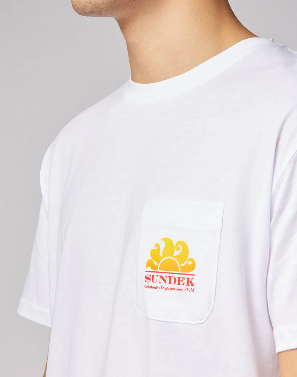NEW HERBERT CREW NECK T-SHIRT WITH MAXI-LOGO - Image 4