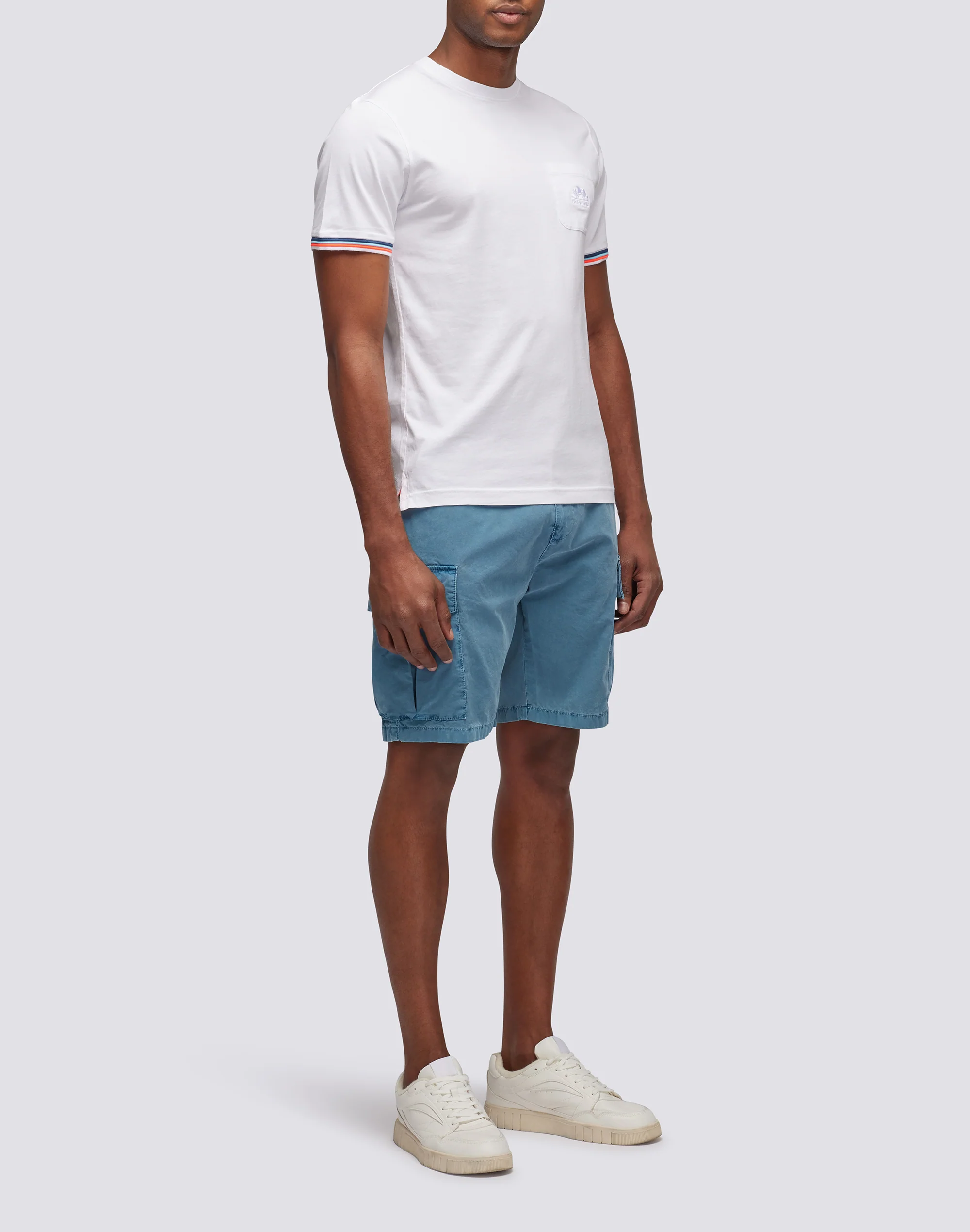 FINN CREW NECK T-SHIRT WITH POCKET - Image 3